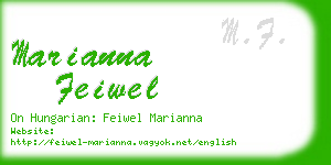 marianna feiwel business card